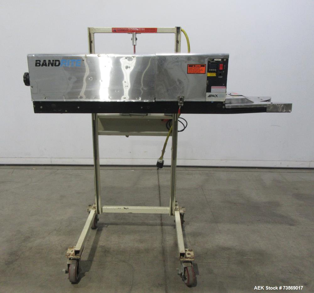 Used PackRite BandRite 6000-2240-000 Continuous Band Sealer – 750 in/min, 600°F, Heavy-Duty