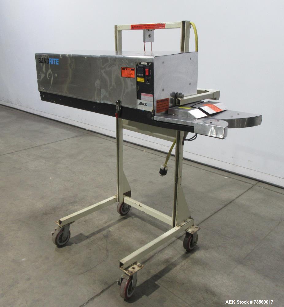 Used PackRite BandRite 6000-2240-000 Continuous Band Sealer – 750 in/min, 600°F, Heavy-Duty