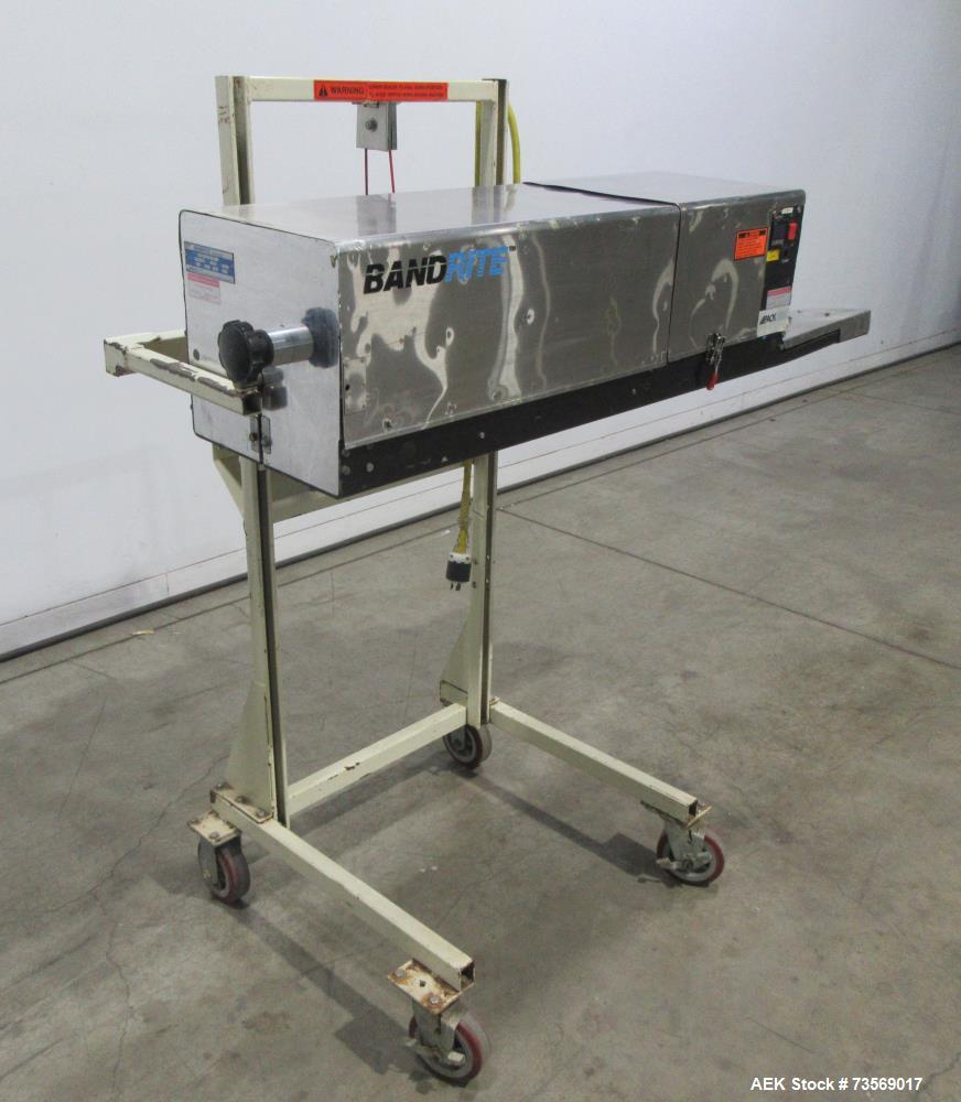 Used PackRite BandRite 6000-2240-000 Continuous Band Sealer – 750 in/min, 600°F, Heavy-Duty