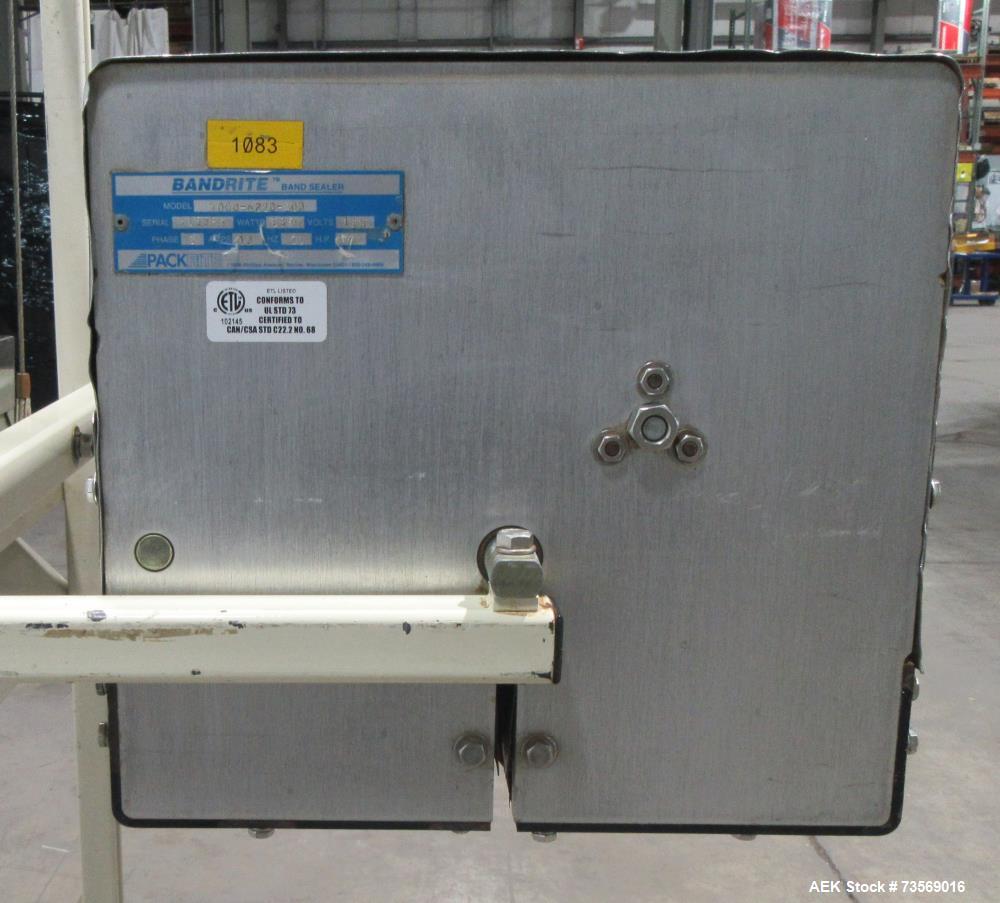 Used PackRite BandRite 6000-4220-000 Continuous Band Sealer – 750 in/min, 600°F
