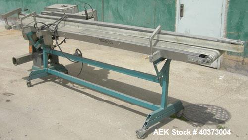 Used All Packaging Machinery horizontal conveyorized band sealer, model HCBS1/8 CTP-12X10. Approximately 25" long seal area, 100 feet per minute speeds, 1/8" wide seals. Product capacity 3" to 30" lo...