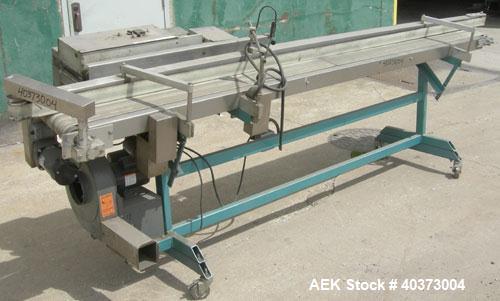 Used All Packaging Machinery horizontal conveyorized band sealer, model HCBS1/8 CTP-12X10. Approximately 25" long seal area, 100 feet per minute speeds, 1/8" wide seals. Product capacity 3" to 30" lo...