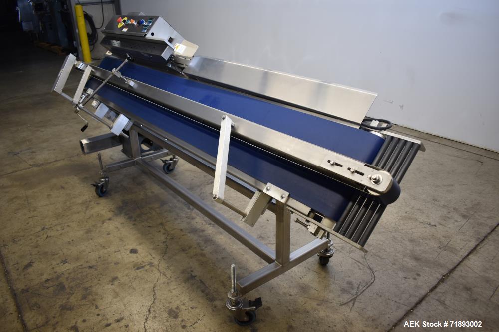 Used APM Model HCBS 1/4CT Dual 12 x 8 Band Sealer. USDA Approved