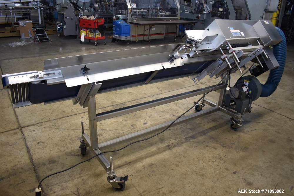 Used APM Model HCBS 1/4CT Dual 12 x 8 Band Sealer. USDA Approved
