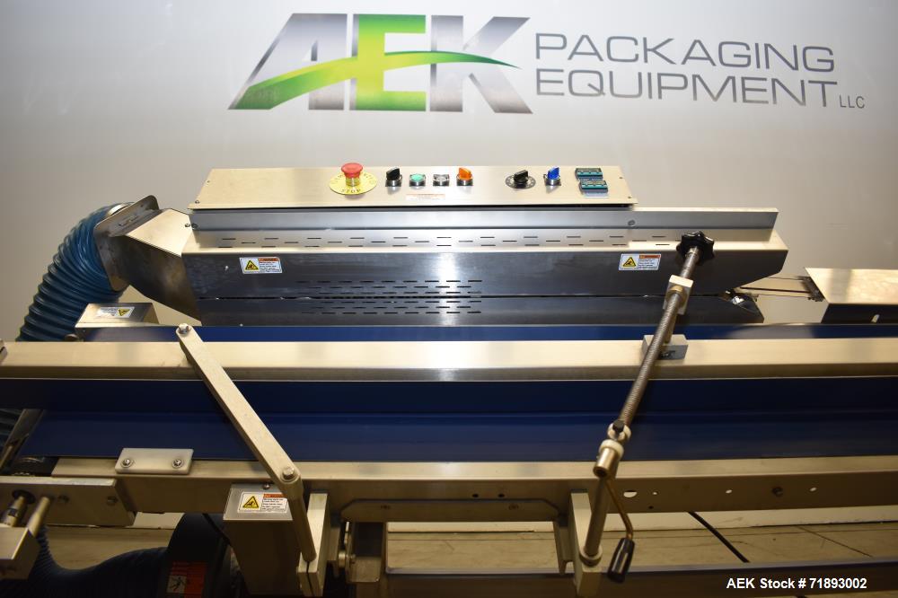 Used APM Model HCBS 1/4CT Dual 12 x 8 Band Sealer. USDA Approved
