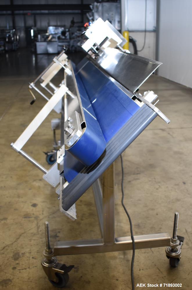 Used APM Model HCBS 1/4CT Dual 12 x 8 Band Sealer. USDA Approved