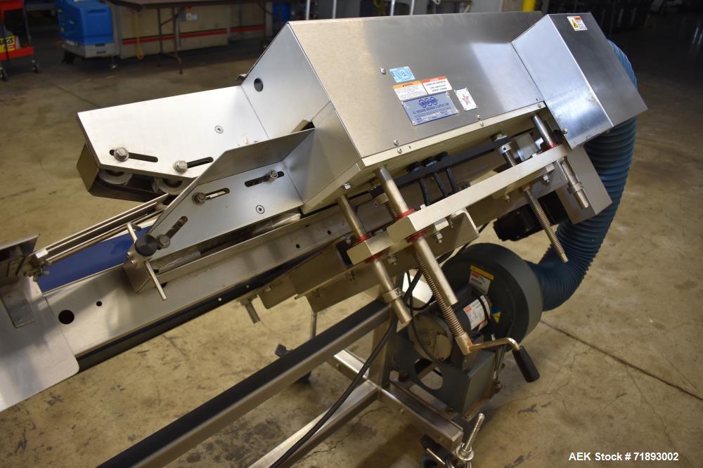 Used APM Model HCBS 1/4CT Dual 12 x 8 Band Sealer. USDA Approved
