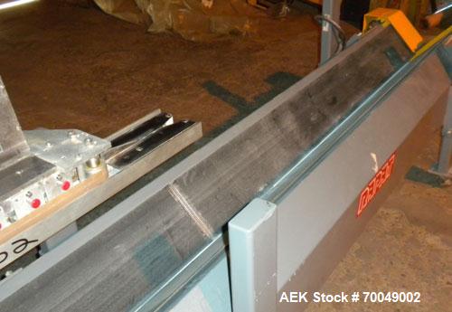 Used All Packaging Machinery (APM) Vertical Rotary Band Sealering System, Model VBS-3/8-DH-10+P.R. Machine has variable speeds pf up to 540 inches per minute. Has a 5" heating and a 5" cooling zone. ...