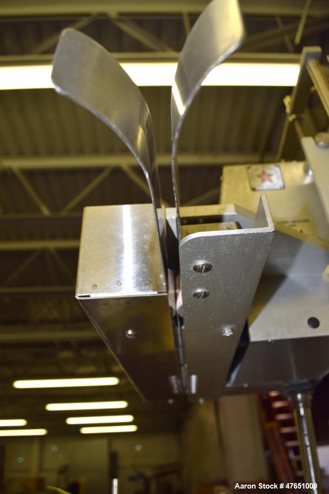 Used All Packaging Machinery (APM) VCBS-3/8-6X5 Vertical Rotary Band Sealing Sy