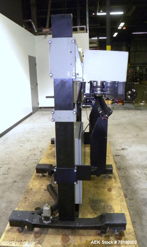Used Automated Packaging Autobag SP-100 Side Pouch Sealer. Bag size range: length 3" to 18", width 2.63" to 20". Bag thickness: 1.5 to 4.0 mil. Pass through up to 5". 1/60/110V. SPM-100 bag sealer. M...