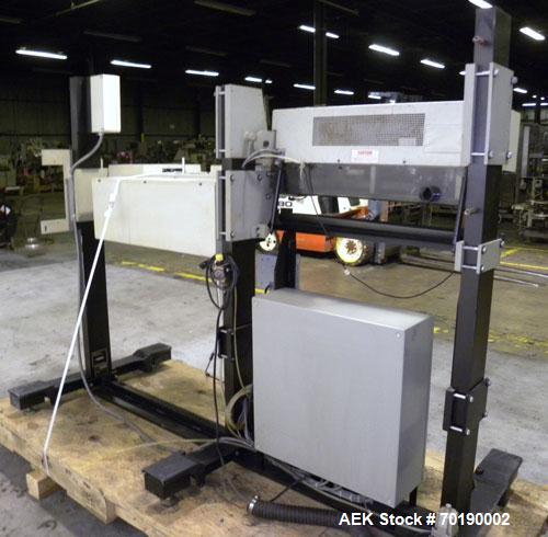 Used Automated Packaging Autobag SP-100 Side Pouch Sealer. Bag size range: length 3" to 18", width 2.63" to 20". Bag thickness: 1.5 to 4.0 mil. Pass through up to 5". 1/60/110V. SPM-100 bag sealer. M...