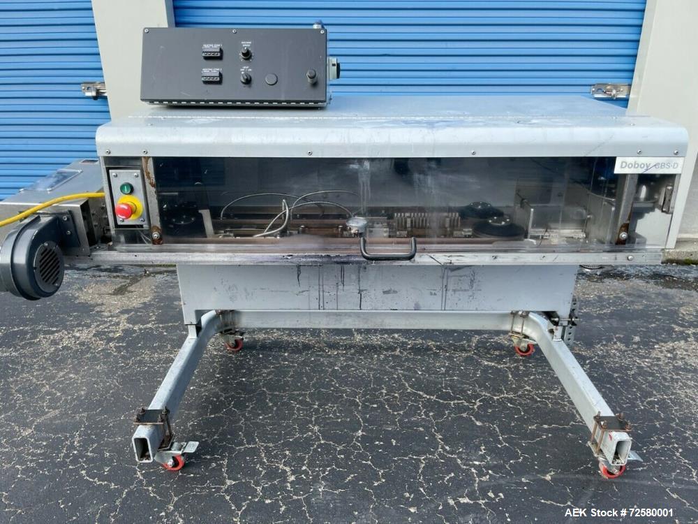 Used Bosch Doboy CBS-D Continuous Band Sealer (Left to Right)