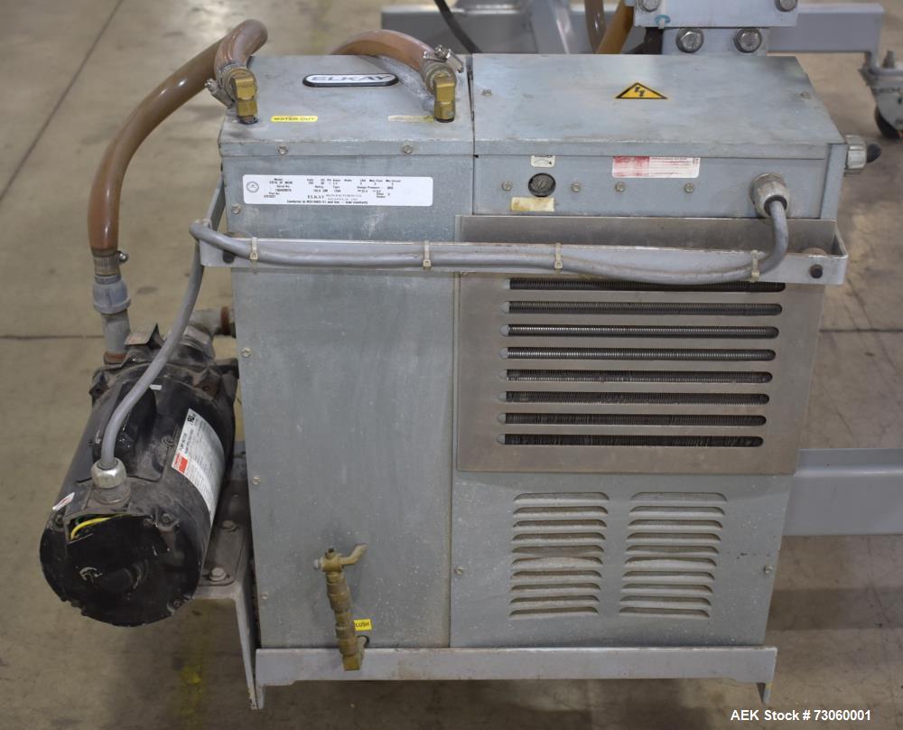 Used- Bosch Model S-CH-S High Speed Heavy Duty Continuous Band Sealer. Designed to seal bulk bags at speeds from 30 - 75 fee...