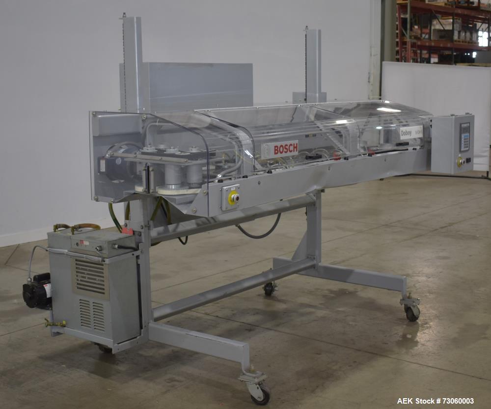 Used- Bosch Model S-CH-S High Speed Heavy Duty Continuous Band Sealer. Designed to seal bulk bags at speeds from 30 - 75 fee...