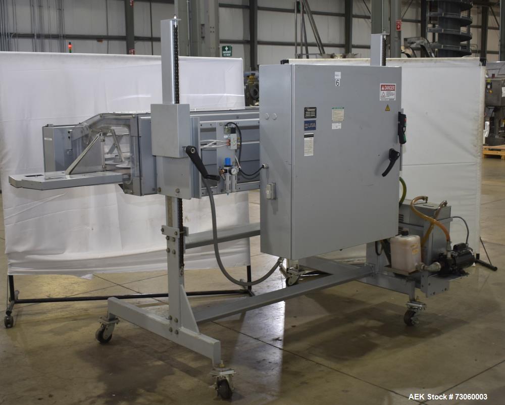 Used- Bosch Model S-CH-S High Speed Heavy Duty Continuous Band Sealer. Designed to seal bulk bags at speeds from 30 - 75 fee...