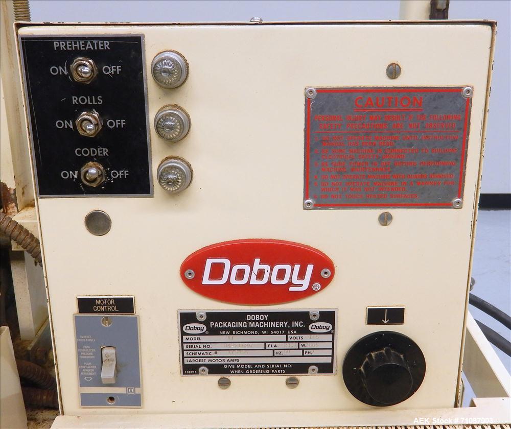 Used Doboy (Bosch) Model AT Continuous Rotary Bag Sealer
