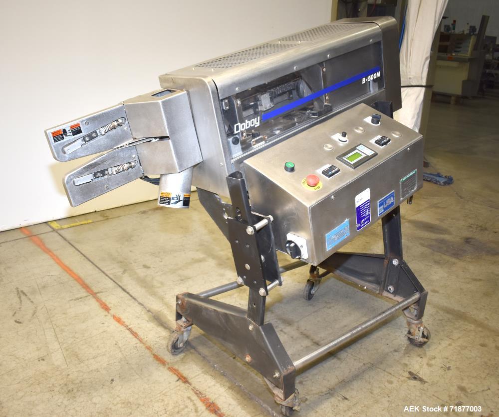 Used Bosch Doboy B-500M Horizontal Mount, Validatable Band Sealer with Trimmer.