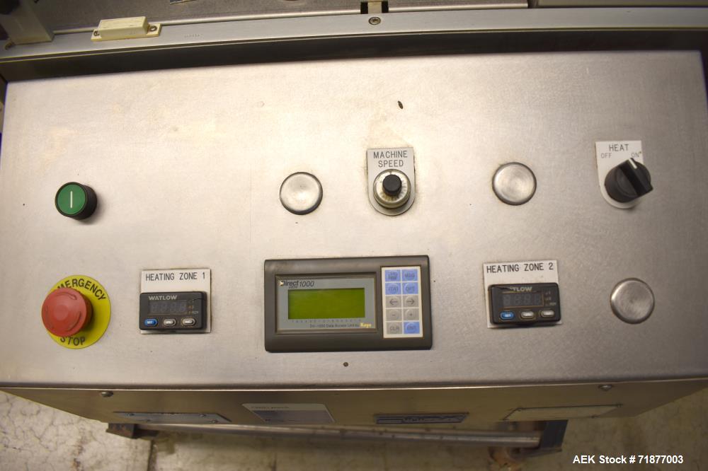 Used- Bosch Doboy B-500M Horizontal Mount, Validatable Band Sealer with Trimmer.