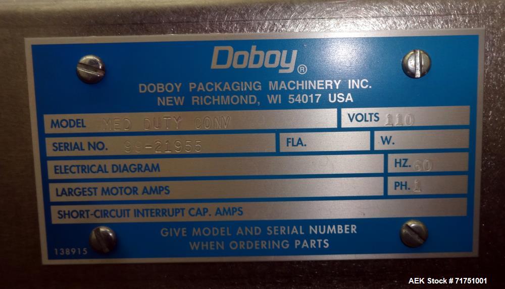 Used Doboy Model B500 Bag Sealer with Bag Trimmer