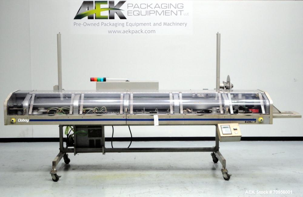 Used Doboy High Speed Continuous Band Sealer, Model S-CH-L-T.