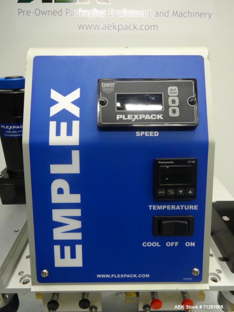 Used Emplex (Plexpack Corp) Model MPS6140-M Table Top Band Sealer.