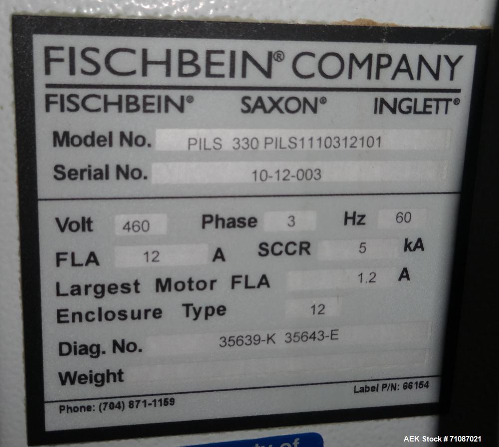 Used Fischbein Model PILS 300 Bag Sealer. S/N: 10-12-003