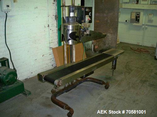 Used Niche Industries Hot Air Sealer, Model S-101 "The Seal".  Triple belted, digital temperature control, electronic speed control adjustable from 0 to 120 feet per minute, seals bags 1 to 8 mils th...