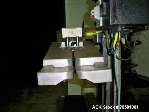 Used Niche Industries Hot Air Sealer, Model S-101 "The Seal".  Triple belted, digital temperature control, electronic speed control adjustable from 0 to 120 feet per minute, seals bags 1 to 8 mils th...