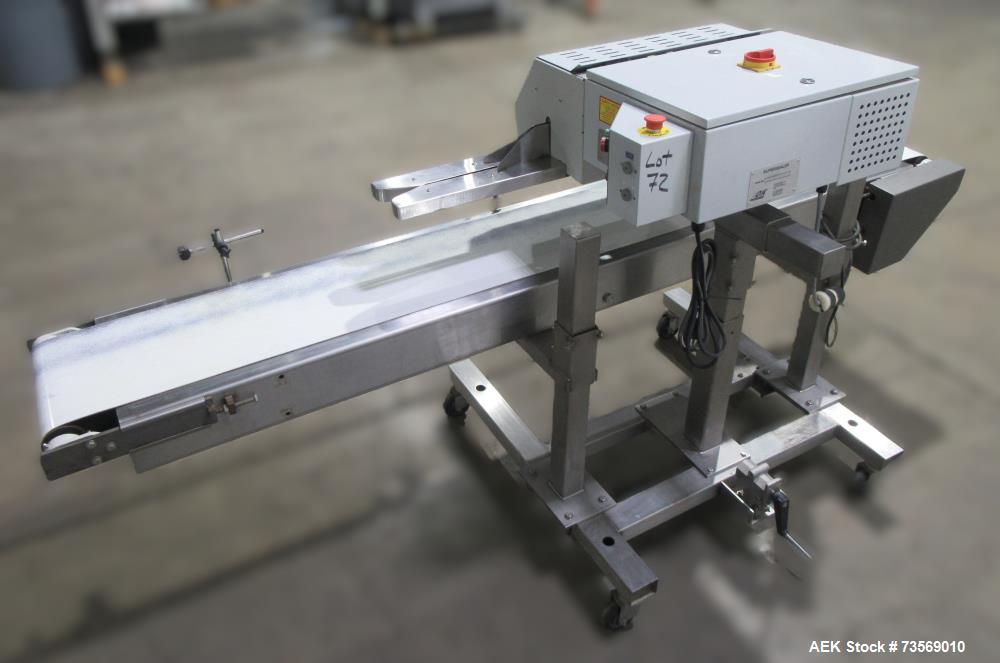 Used OK International Rotary Continuous Hot Air Bag Sealer – Right to Left, 10 Mil Capacity