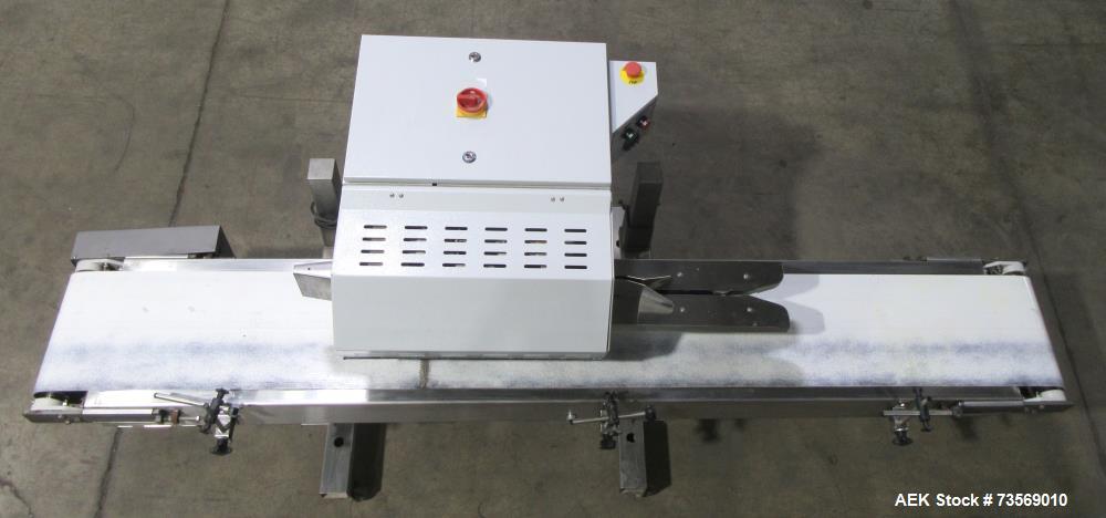 Used OK International Rotary Continuous Hot Air Bag Sealer – Right to Left, 10 Mil Capacity