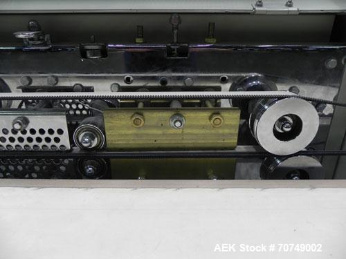 Used Packaging Aids Model 552 Medical Band Sealer. Pouch / Bag sealer is capable of speeds from 150" to 400" per minute. Seal width 7/16". Sealing temperature adjustable up to 450 deg Farenheit. Head...