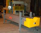 Used All Packaging Machinery (APM) Vertical Rotary Band Sealering System, Model VBS-3/8-DH-10+P.R. Machine has variable speeds pf up to 540 inches per minute. Has a 5