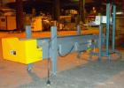 Used All Packaging Machinery (APM) Vertical Rotary Band Sealering System, Model VBS-3/8-DH-10+P.R. Machine has variable speeds pf up to 540 inches per minute. Has a 5