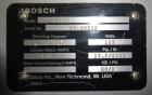 Used Doboy (Bosch) Model B500 automatic bag sealer rated from 50