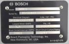 Used- Bosch Model S-CH-S High Speed Heavy Duty Continuous Band Sealer. Designed to seal bulk bags at speeds from 30 - 75 fee...