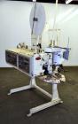 Used Doboy Model PT Pinch Bottom Bag Sealer. Up to 30 bags per minute. Designed for multiwall bags with heat-sealable inner liners. Sews bags, trims tops, applies pre-coated heat-sealable tape, and i...