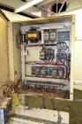 Used Doboy Model PT Pinch Bottom Bag Sealer. Up to 30 bags per minute. Designed for multiwall bags with heat-sealable inner liners. Sews bags, trims tops, applies pre-coated heat-sealable tape, and i...