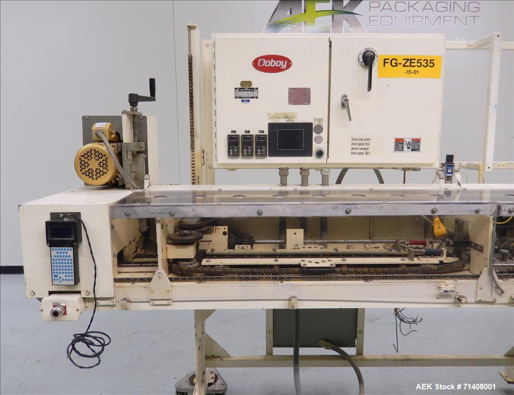 Used- Doboy (Bosch) Model GS1000 XL Bag Sealer.