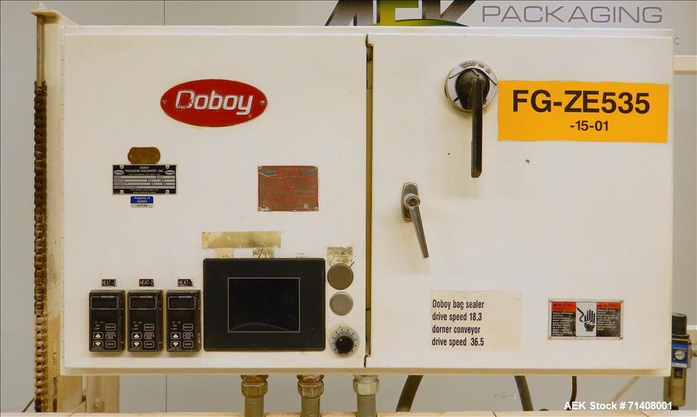 Used Doboy (Bosch) Model GS1000 XL Bag Sealer.