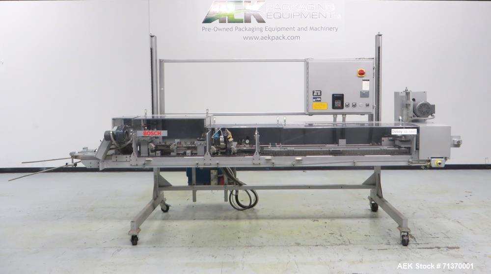 Used Doboy (Bosch) Model GS1000S Double Fold Left-To-Right Bag Sealer.