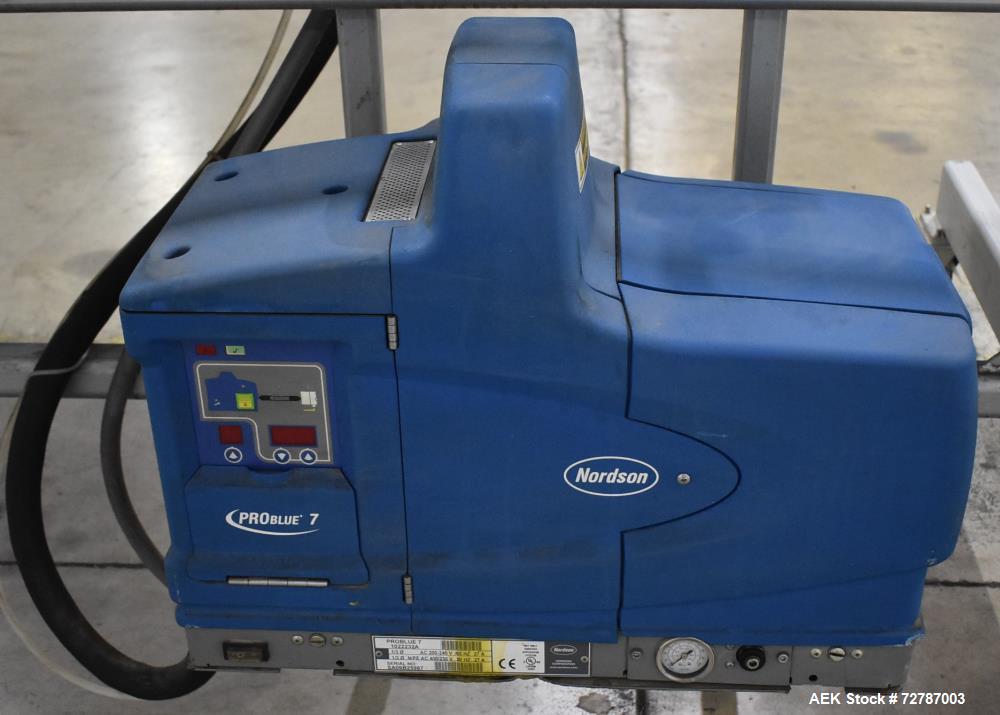 Used- Doboy (Bosch) Model GS1000S Double Fold Left-To-Right Bag Sealer. Machine is rated for speeds up to 100' of bags per m...