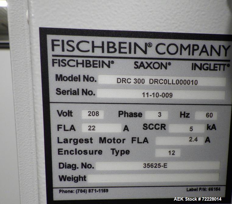 Used Fischbein DRC 300 Double Roll Bag Closer