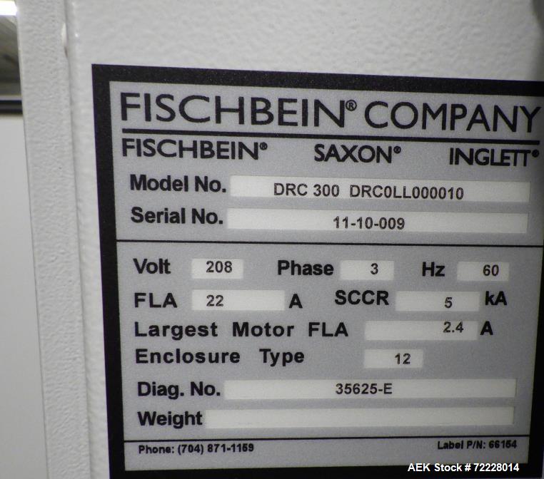 Used-Fischbein DRC 300 Double Roll Bag Closer