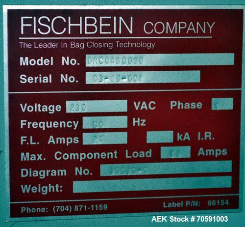 Used Fischbein DRC-300 Double Roll Closer