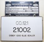 Doboy GS1000 double fold glue sealer