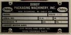 Used Doboy (Bosch) Model GS1000 XL Bag Sealer.