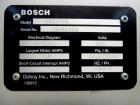 Used Doboy (Bosch) Model GS1000S Double Fold Right-To-Left Bag Sealer