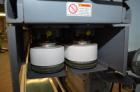 Used Altivity Packaging Model 901 Band Sealer / Closer. Designed for bags, approximate 48” long band length. With horizontal rubber belt take away conveyor in steel frame 12” x 174” long. .230 Volt, ...
