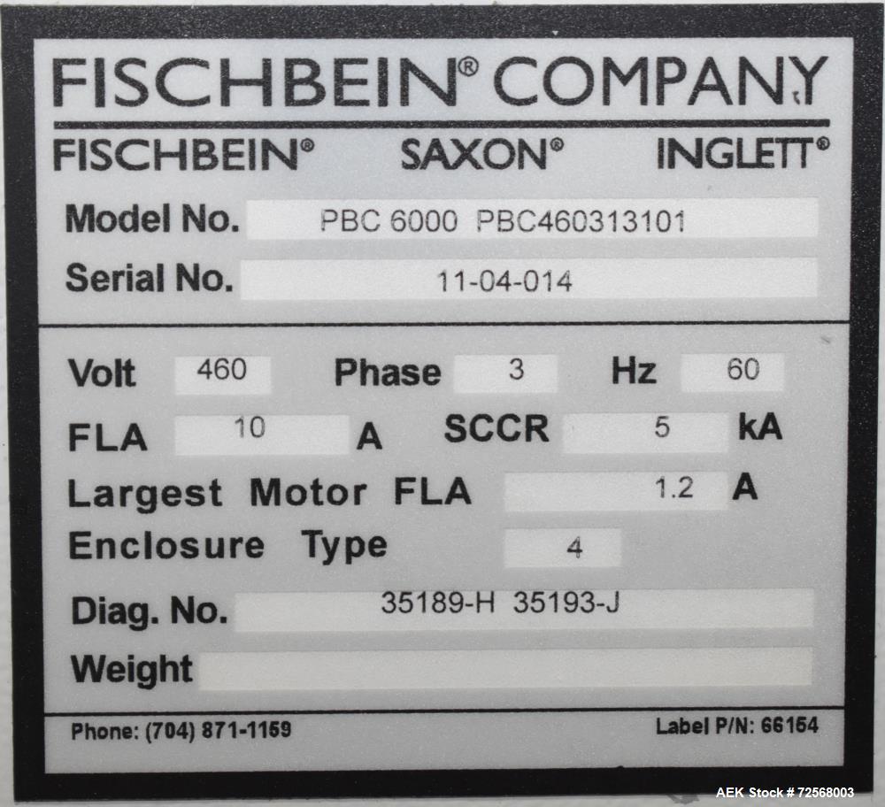 Fischbein PBC-6000 "Pinch" Bag Closing Device