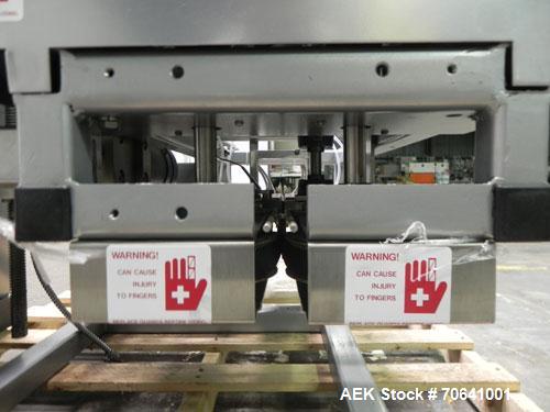 Unused- Hamer Model 500 HS Hot Air Bag/Pillow Sealer. The model 500 HS is designed for sealing pillow style or bottom gusset pre-made polyethylene bags up to 8 mils in thickness. Standard DC variable...